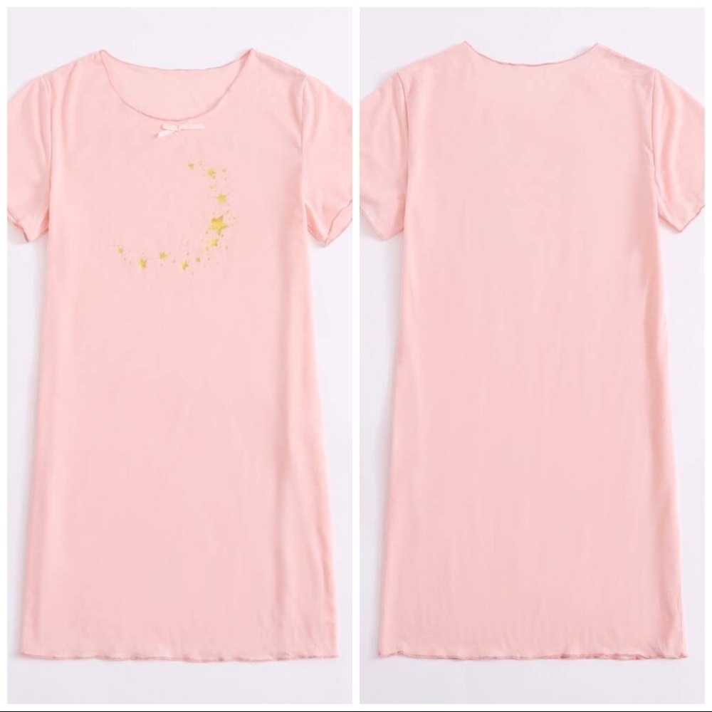New Pink Star Nightgown - Picture 2 of 5